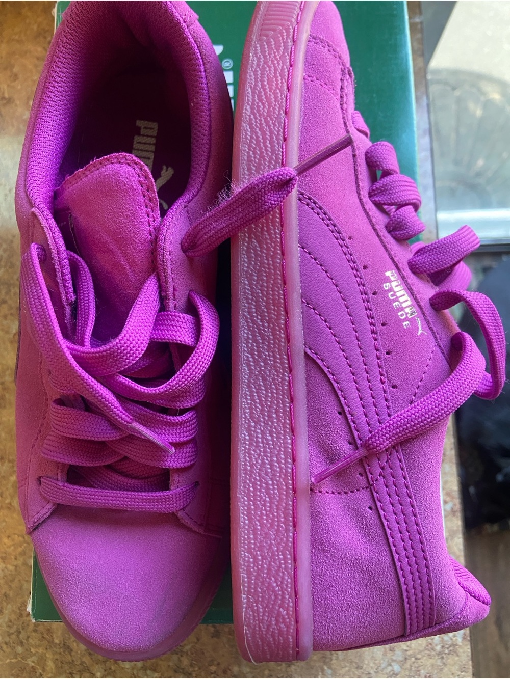 Puma purple/pinkish Suede Classic Sneakers - Picture 5 of 8
